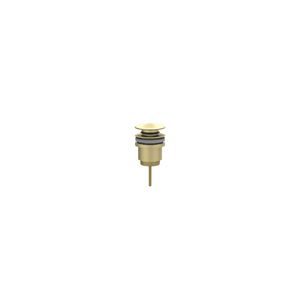 Design afvoerplug 1.1/4" stop&go geborsteld mat goud
