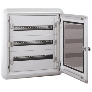 Inbouwbehuizing staal 3 rijen 72 mod. XL3 160