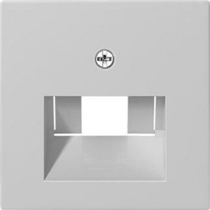 Afdekking UAE/IAE + netwerkaansluitdoos System 55 grijs m
