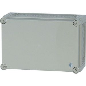 Kast Ci Hx250x375x175mm deksel Ral7035 metr.doordrukgaten