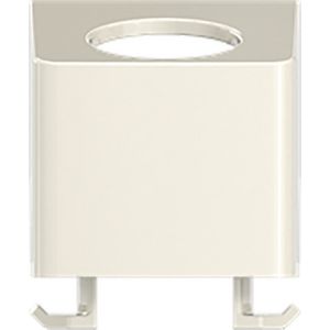 16mm buisinvoer b-AP+ creme wit i.c.m. montageplaat (2088 APJ-522-503)