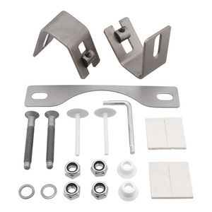 Hang wc bevestiging groot new wit