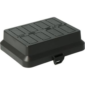 AK2-W8Deksel zwart VVE=50