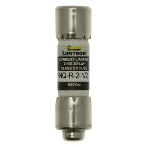 Zekering laagsp. 2.5A AC 600V 10x38 13⁄32x1-1⁄2 inc VVE=10