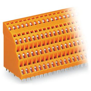 4-etage printklem 2,5mm² raster 5,08mm oranje 738-302 VVE=69