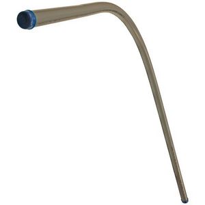 PVC doorvoerbocht Ø75mm R75 1100x1200mm grijs (telecom)