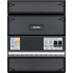 S55 keukenverdeler 1f 2x Inst.aut. dir 1x Aardlek.aut. HS