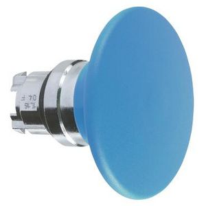 Drukknop Ø60 Ø22mm Blauw