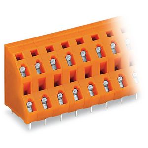 2-etage printklem 2,5mm² raster 7,62mm oranj 736-602 VVE=133