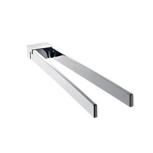 Art 2-lids draaibare handdoekhouder 430mm chroom