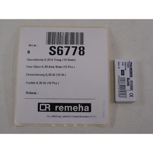 Set a 10st. Zekering 6,30a S6778