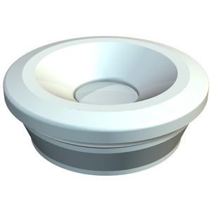 Nippel diam 7-13mm ethylenvinyl. li.grijs RAL 7035 VVE=100