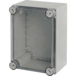 Kast Ci HxBxD=250x187.5x150mm deksel Ral7035 gladde zijden