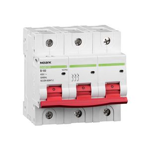Installatieautomaat 100A B-karakteristiek 3P 15kA