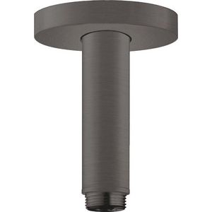 Plafondaansluiting 100mm 27393340 brushed black chrome