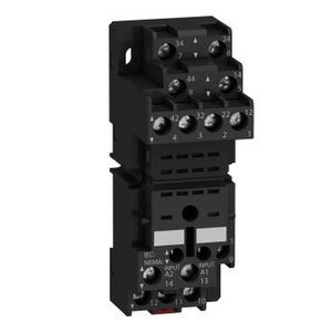 Relaisvoet Gemengde contacten -10A < 250V VVE=10
