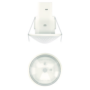 Aanwezigheidsmelder Standard 2 kanaals  plafondinbouw spring 360°