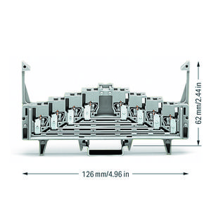 4-etage rangeerklem vergrendeling 1 potentiaal per n VVE=50