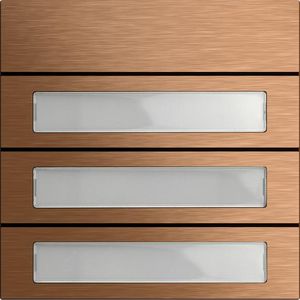 Belknopmod. 3-v System 106 brons