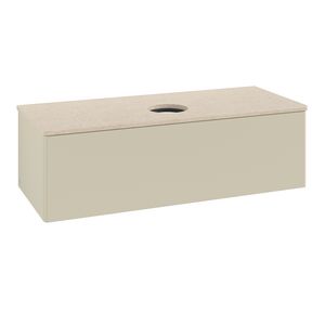 Wastafelonderkast Antao 1200x360x500mm S.Grey Matt Lacquer K32013HJ