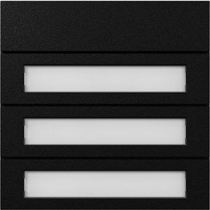 Belknopmod. 3-v System 106 zwart m(gel.)