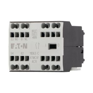 Hulpcontacten 1M+1V opb. veertrekaansluiting 11DILE-C