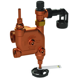 ECO-DUO afsluiter-watermeter-montageblok HWW-model DN20