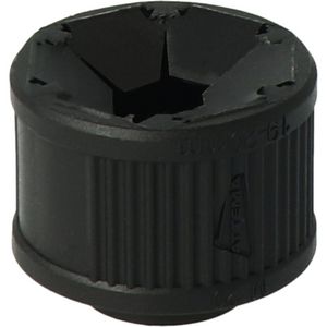 KBIKabel-/buisinvoer Ø19mm zwart VVE=50