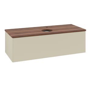 Wastafelonderkast Antao 1200x360x500mm S.Grey Matt Lacquer K32052HJ