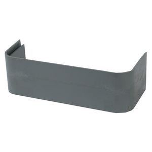 PVC bakgoot 187mm verbindingsstuk grijs