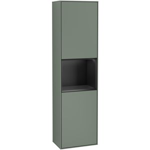 Hoge kast Finion 418x1516x270mm Olive Matt Lacquer F460PDGM