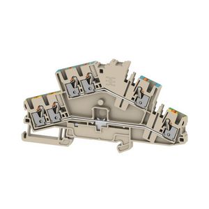 Doorvoerklem d.beige 2.5mm2 800 V 800 2623550000 VVE=50