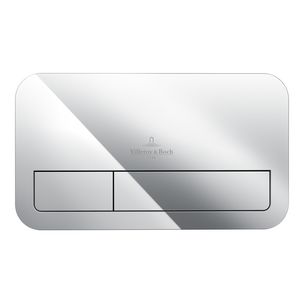 ViConnect bedieningspaneel 253x145x10mm chroom
