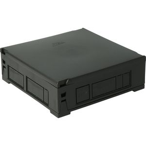 Platte doos zwart VVE=20