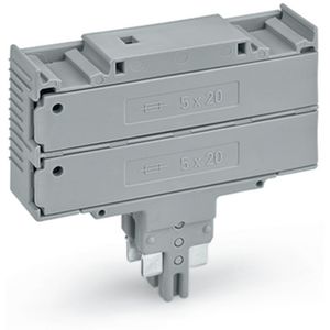 Dubbele zekeringsteker G-smeltpatroon 5x20mm VVE=25