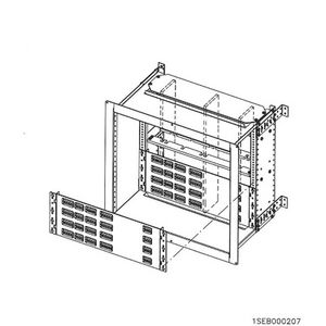 Cassette 1000mm SlimLine 30-UNITS 50mm-modulen incl. deksel