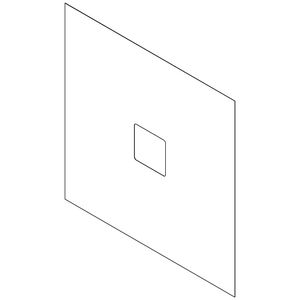 Dichting 180x180x0,5mm 09140316390