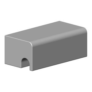 Houder zeepdraadmandje 57X28,5X22mm-BG