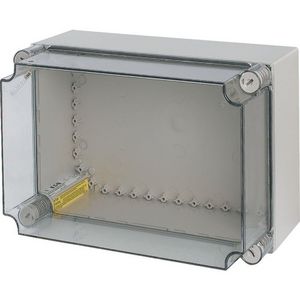 Kast Ci HxBxD=250x375x225mm deksel Ral7035 gladde zijden