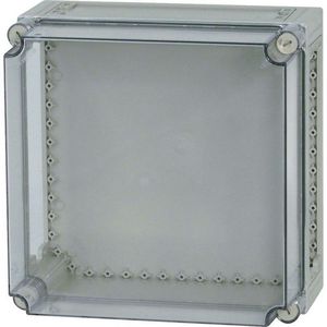 Kast Ci Hx375x375x225mm deksel transparant boven/onder open