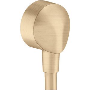 Aansluitbocht Fixfit E zonder non-return valve 27454140 brushed bronze
