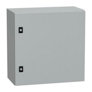 Deur 500x500x250mm IP66 / IK10 RAL7035 Spacial CRN