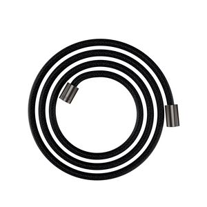 AXOR ShowerSolutions Textiel doucheslang 2 m met conische en cylindrische moer Brushed Black Chrome 28291340