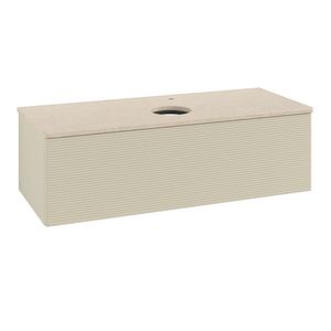 Wastafelonderkast Antao 1200x360x500mm S.Grey Matt Lacquer K32153HJ