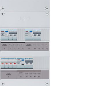 6-groepenverdeler, HS, 3x ALS 40A, 3f