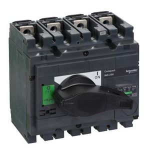 Lastscheider Vast Zwart ComPact INS250-250A 4P