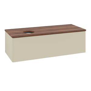 Wastafelonderkast Antao 1200x360x500mm S.Grey Matt Lacquer K33012HJ