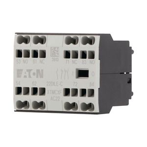 Hulpcontacten 2M+2V opbouw veertrekaansluiting VVE=5
