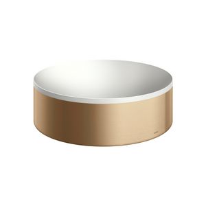 B&B waskom 300 zonder kraangat /overl wi- Brushed Bronze AX Suite