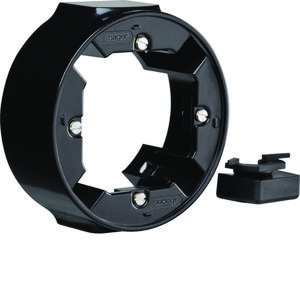 Opbouwbehuizing 1-v Serie 1930 zwart